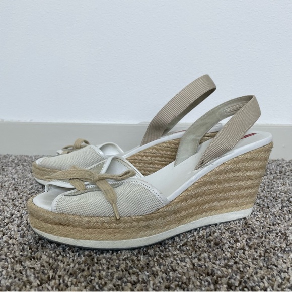 Prada | Calzature Donna Wedge Espadrilles - Picture 2 of 13